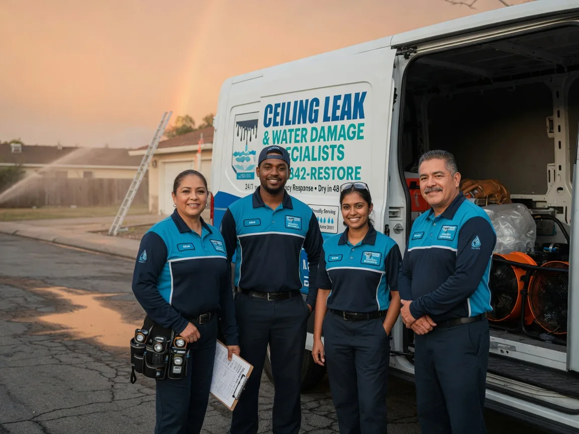 Ceiling Leak Cleanup company in Riverdale, NE