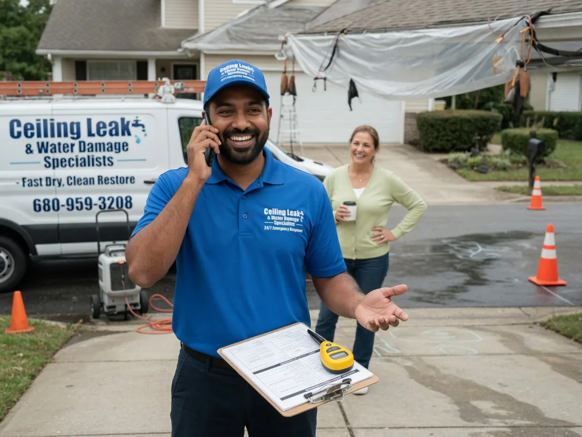 Ceiling Leak Cleanup Riverdale, NE FAQs